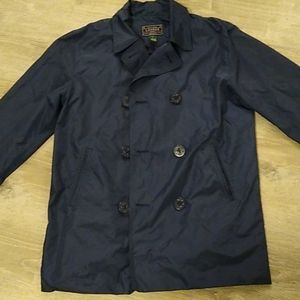 Lauren Ralph Lauren navy raincoat rain jacket